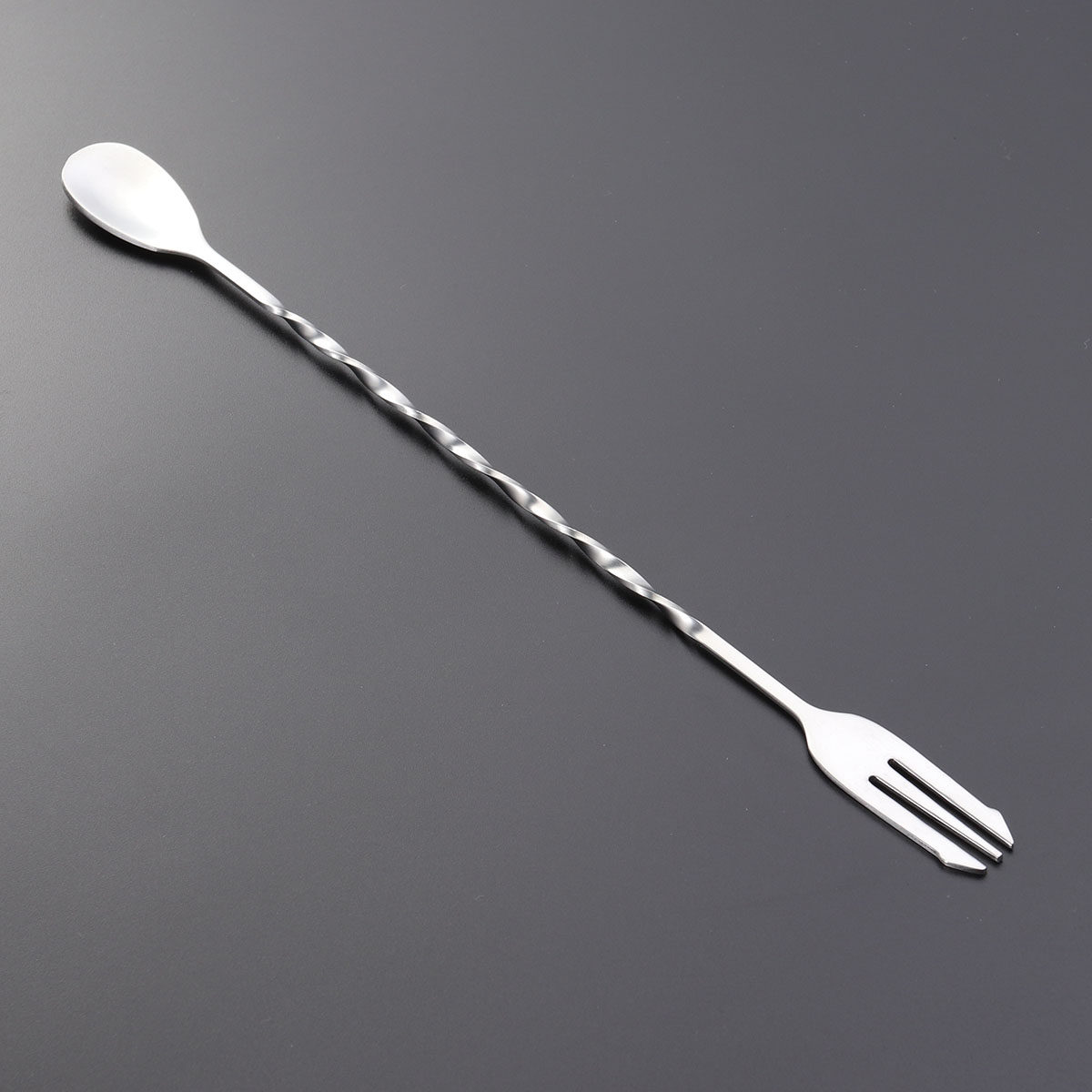 Bar Spoon Twisted - Forchetta da Cocktail a Cucchiaio Ritorto