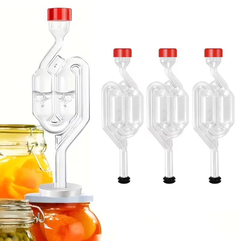 Wine Beer Making Supplies - Valvola a S con Guarnizione per